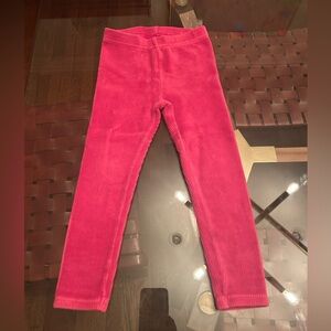 Janie & Jack velour leggings